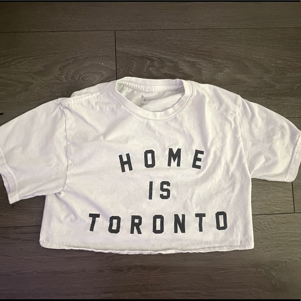 Peace Collective ‘Home is Toronto’ Cropped T-Shirt